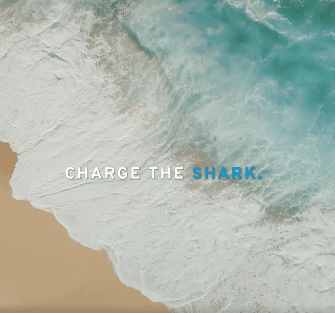 CHARGE THE SHARK!